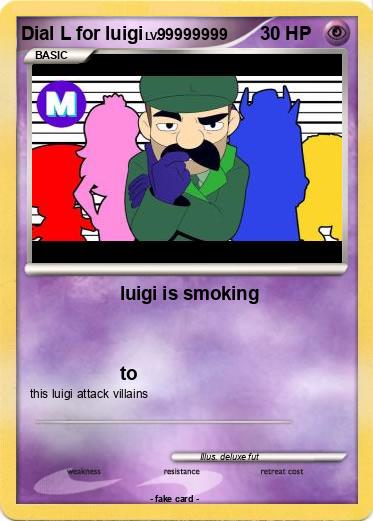Pokemon Dial L for luigi