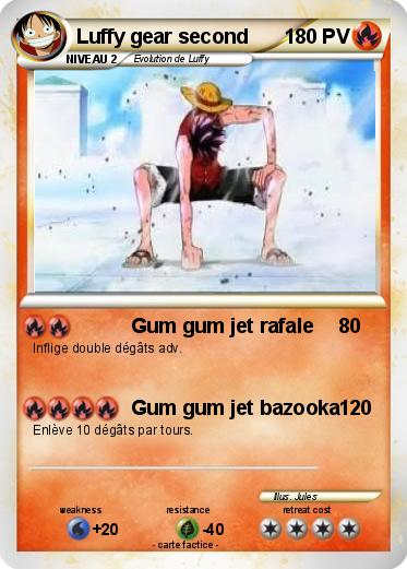 Pokemon Luffy gear second
