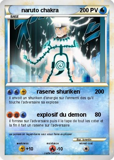 Pokemon naruto chakra