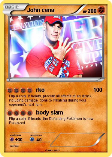 Pokemon John cena