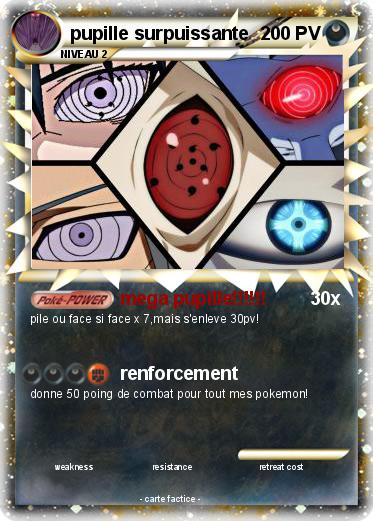 Pokemon pupille surpuissante