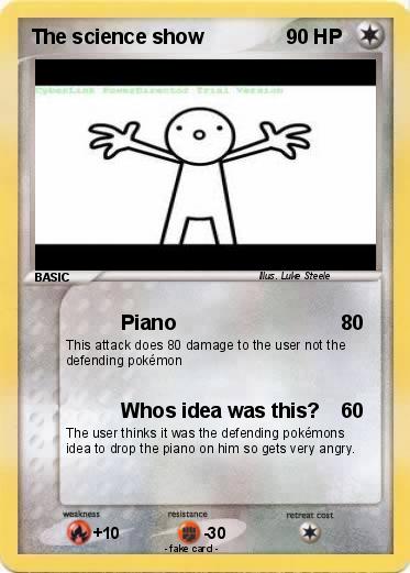 Pokemon The science show