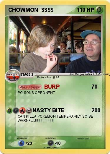 Pokemon CHOWMON  $$$$