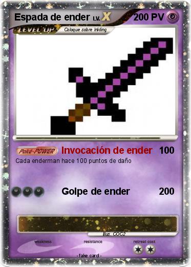 Pokemon Espada de ender