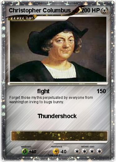 Pokemon Christopher Columbus