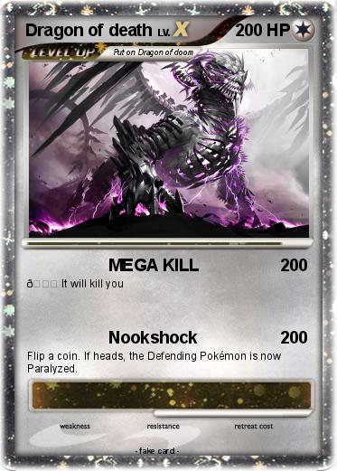 Pokemon Dragon of death