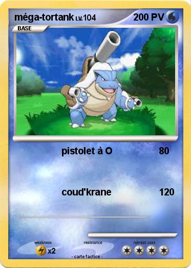 Pokemon méga-tortank