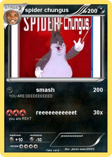 Pokemon spider chungus