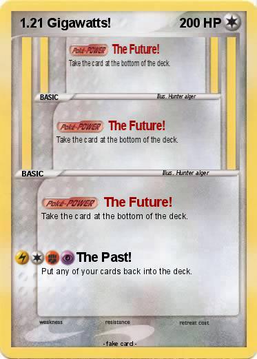 Pokemon 1.21 Gigawatts!