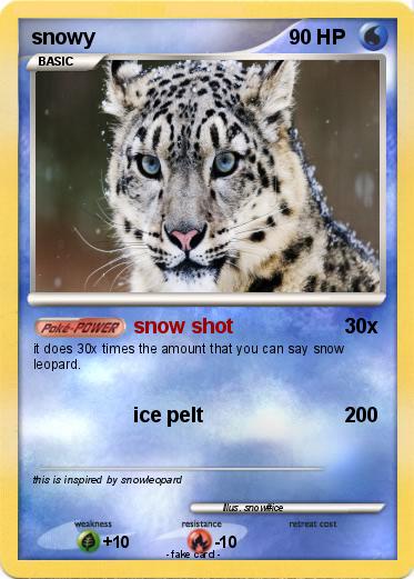Pokemon snowy