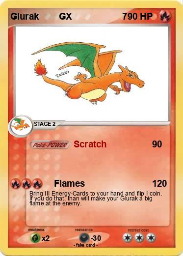 Pokemon Glurak        GX                    7
