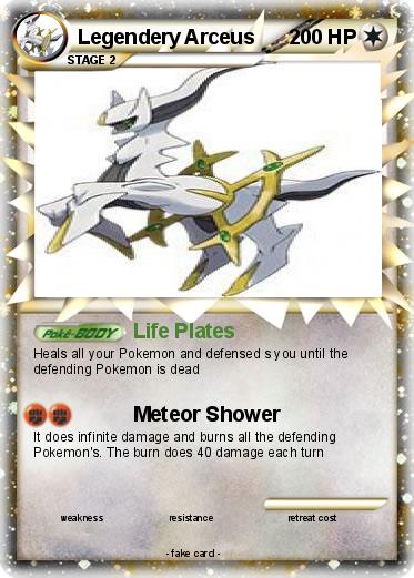 Pokemon Legendery Arceus