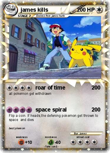 Pokemon james kills