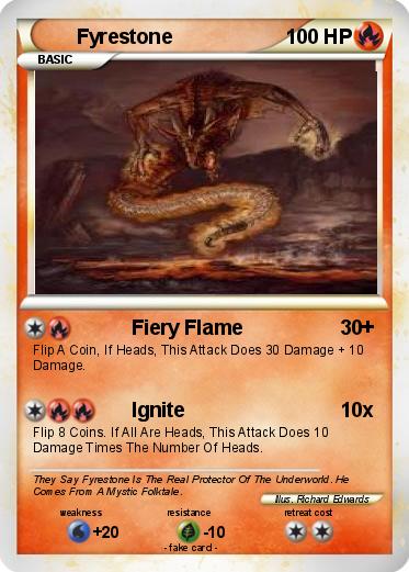 Pokemon Fyrestone