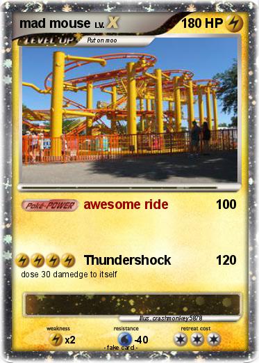 Pokemon mad mouse