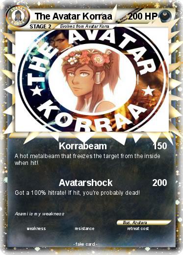 Pokemon The Avatar Korraa