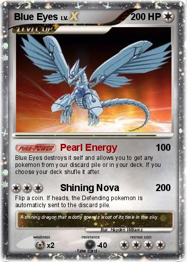 Pokemon Blue Eyes