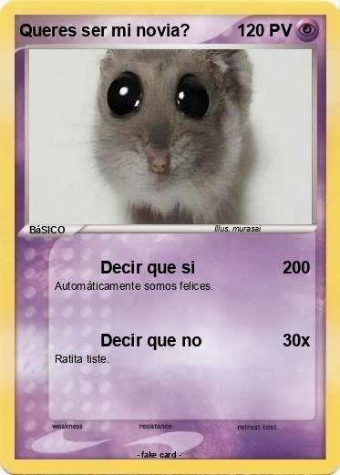 Pokemon Queres ser mi novia?