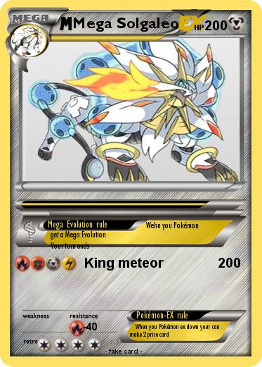 Pokemon Mega Solgaleo