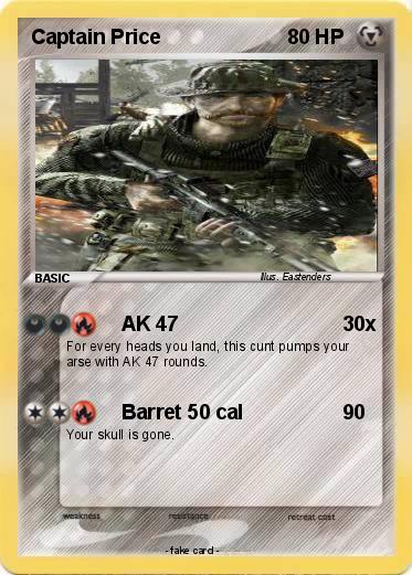 Pokemon Captain Price