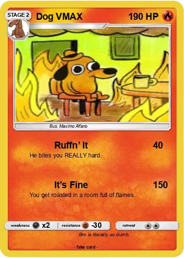 Pokemon Dog VMAX