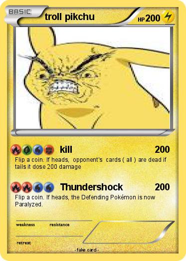Pokemon troll pikchu