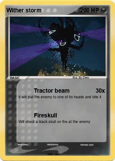 Pokemon Wither storm