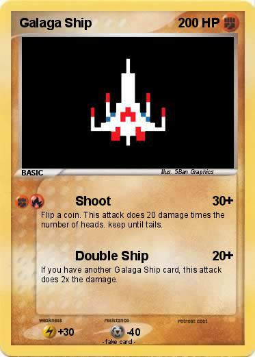 Pokemon Galaga Ship