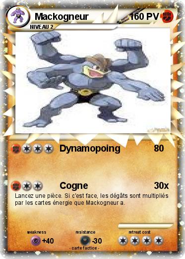 Pokemon Mackogneur