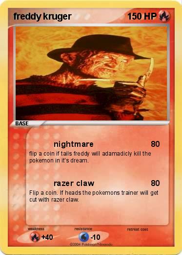 Pokemon freddy kruger