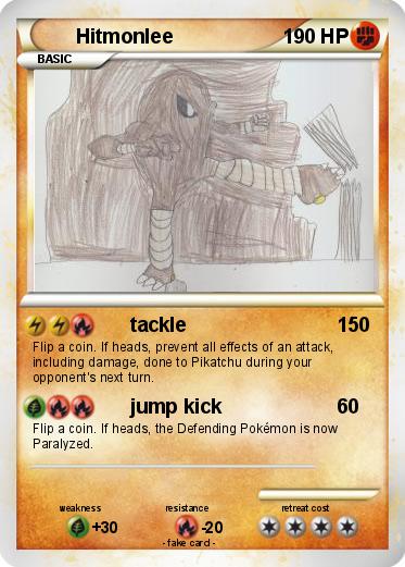 Pokemon Hitmonlee