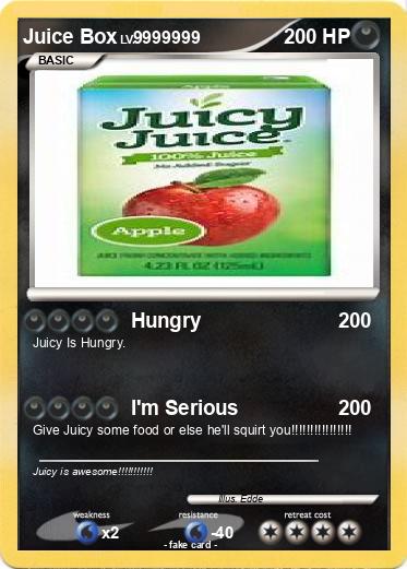 Pokemon Juice Box