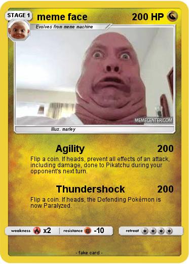 Pokemon meme face