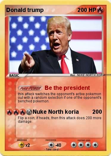 Pokemon Donald trump