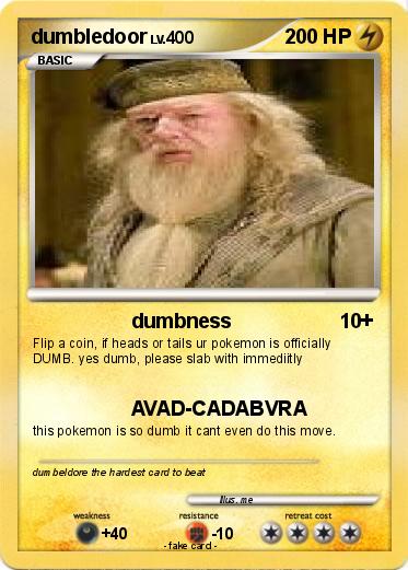 Pokemon dumbledoor