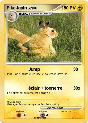 Pokemon Pika-lapin