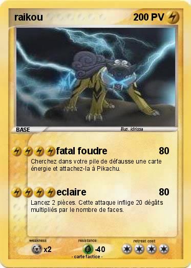 Pokemon raikou
