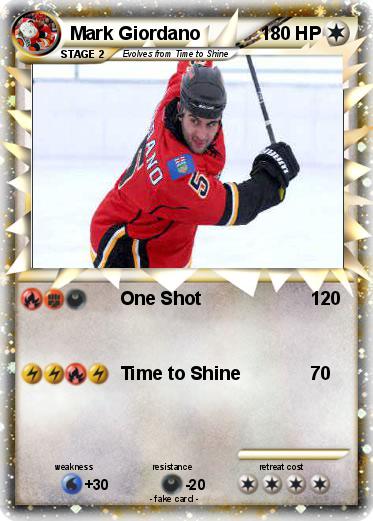 Pokemon Mark Giordano