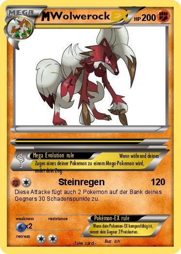 Pokemon Wolwerock