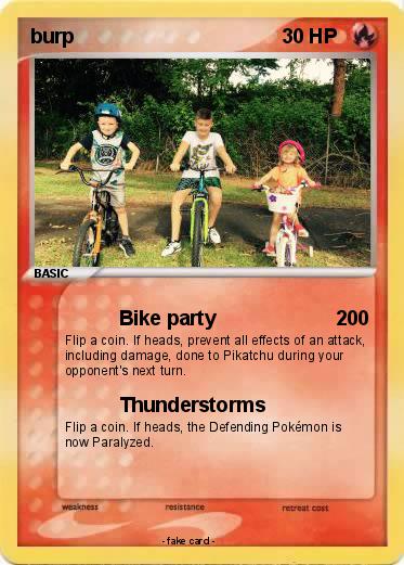 Pokemon burp