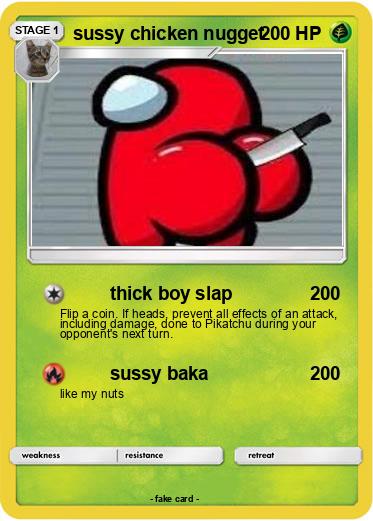 Pokemon sussy chicken nugget