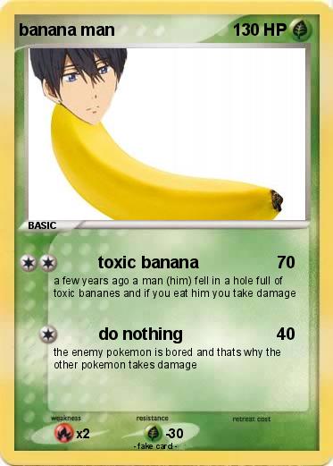 Pokemon banana man