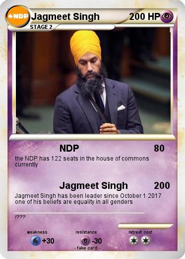 Pokemon Jagmeet Singh