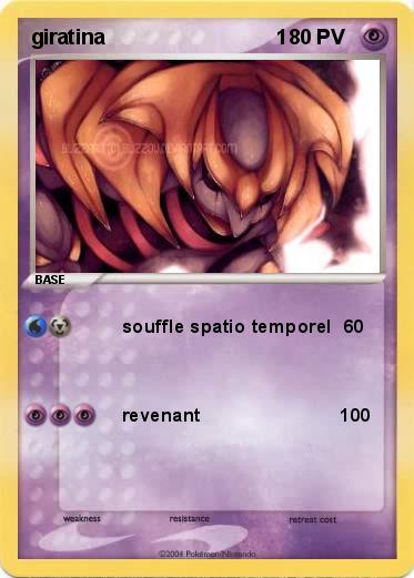 Pokemon giratina                              1 