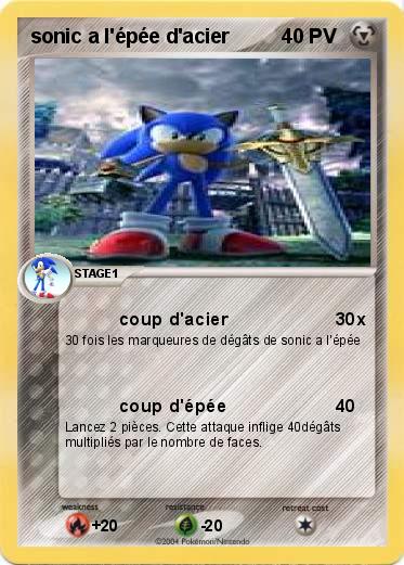 Pokemon sonic a l'épée d'acier