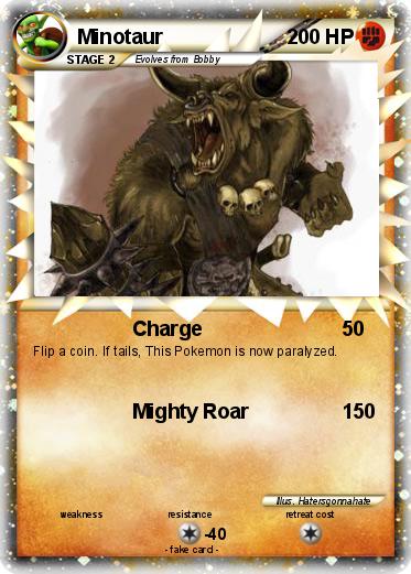 Pokemon Minotaur