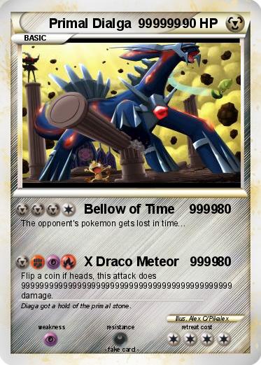 Pokemon Primal Dialga  999999