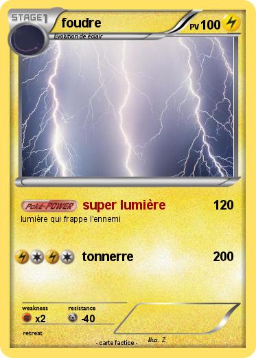 Pokemon foudre