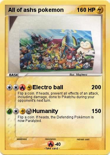 Pokemon All of ashs pokemon