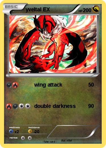 Pokemon yveltal EX
